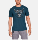 Camiseta de Manga Curta UA x Project Rock 96 World Champion Masculina
