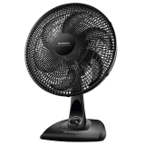 Ventilador de Mesa Mondial Maxi Power Black 40cm com 3 Velocidades – Preto